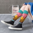 thumbnail image 5 of Logiee Melting Banana Fantasy Print Gift Stocking Stuffers,Adult Stockings,Novelty Socks,Funny Socks Birthday Running Walking Sleeping, 5 of 6