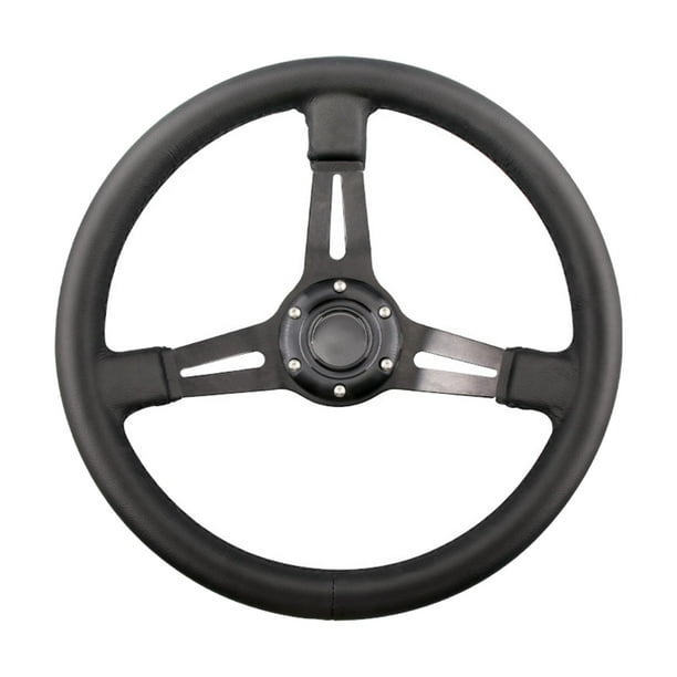 Steering Wheel Golf Cart PU 3 Spoke Golf Cart Accessories for Club