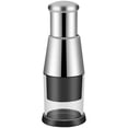 thumbnail image 2 of Muyoka Triturador de ajo prensado Triturador de ajo manual de acero inoxidable Triturador de ajo de mano Tipo de empuje Triturador de alimentos de cocina Gadget para ensalada de cebolla de jengibre y Muyoka Hogar, 2 of 6