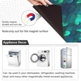 thumbnail image 2 of Coolnut Mermaid Dishwasher Magnet Cover, Magnetic Refrigerator Panel Decal Wash Machine Front Door Decorative Cover for Home Kitchen Farmhouse Decor, 23"x 26", 2 of 6
