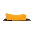 thumbnail image 4 of Hyper Tough Curved Plastic Level Ramp with Wheel Chock for Vehicles, 4 of 10