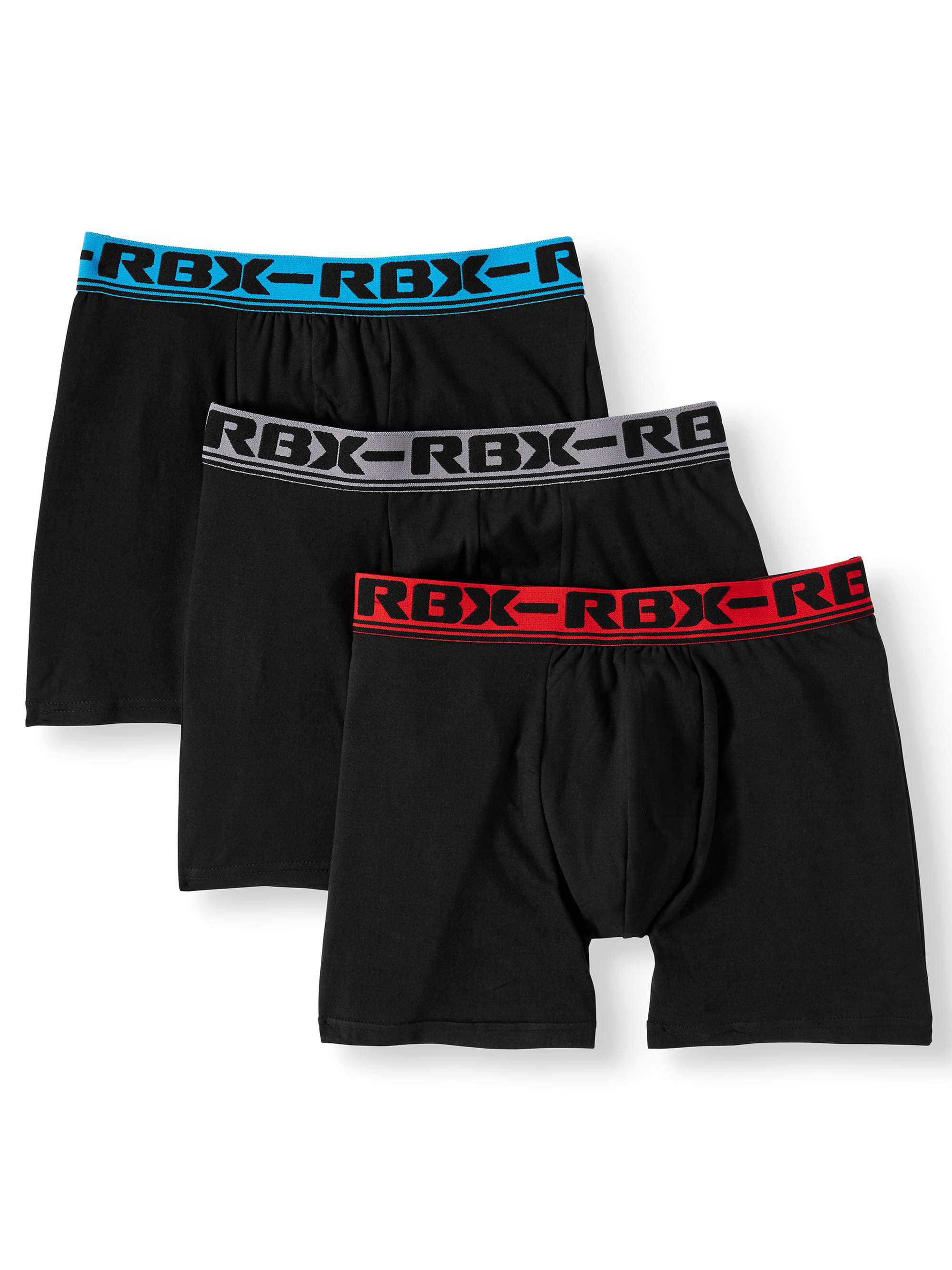 RBX - RBX Men's Ultra Soft Boxer Briefs, 3-Pack - Walmart.com - Walmart.com