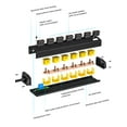 thumbnail image 3 of CRST Power Strip 6 Outlet Heavy Duty Surge Protector Individual Switch 6ft Extension Cord with Flat Plug, 15A Circuit Breaker, 3 of 7