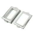 thumbnail image 2 of Unique Bargains Office Library 105 x 60mm File Drawer Tag Label Holder Name Card Frame 10Pcs, 2 of 4