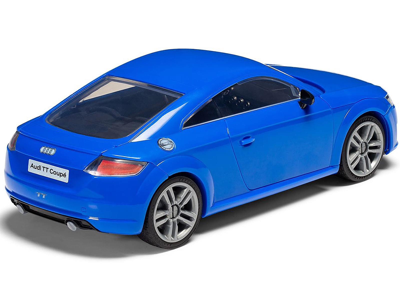 Audi TT Coupe Blue Snap Together (Skill 1) Painted Plastic Model Car Kit by Airfix Quickbuild.