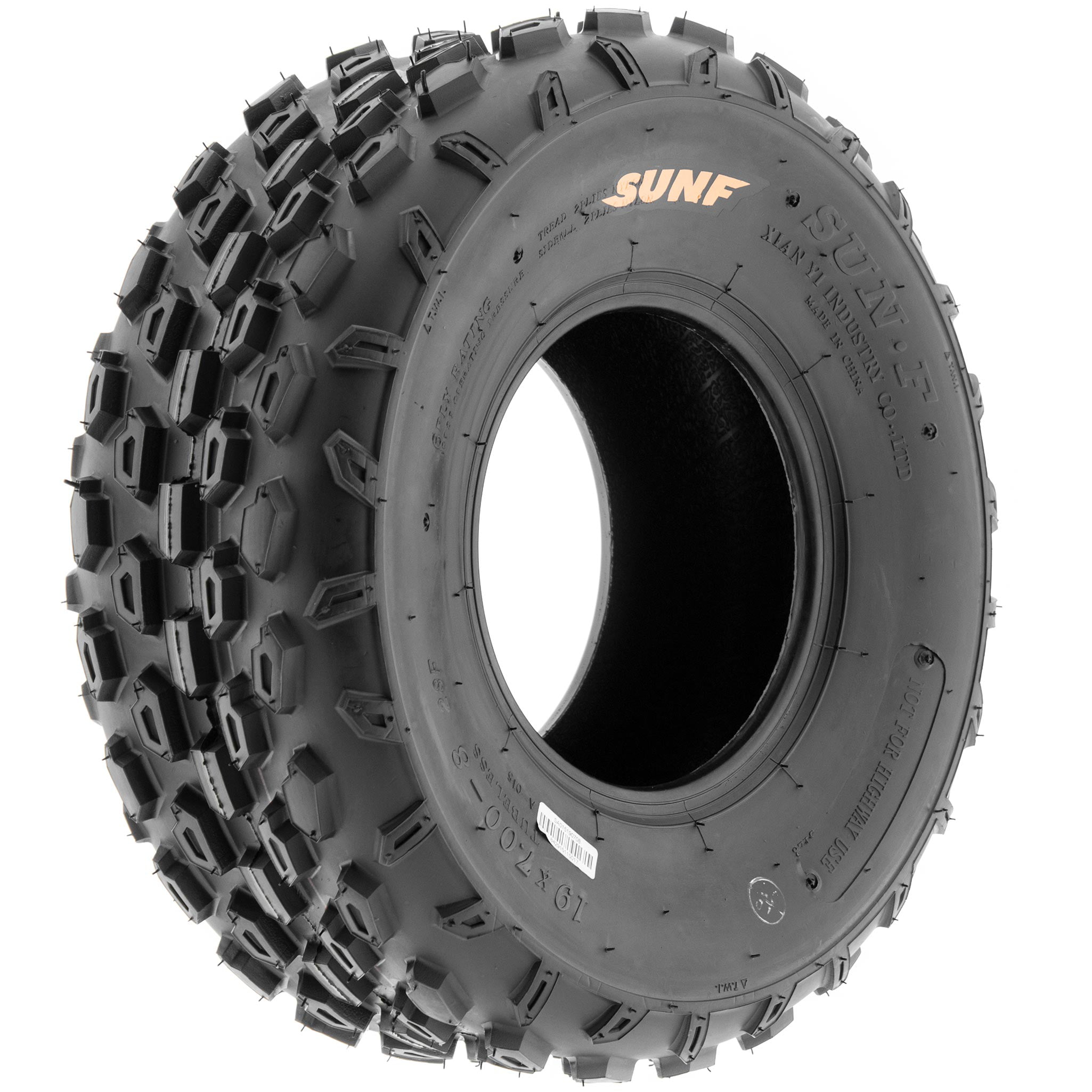 SunF A015 Sport-Racing ATV/UTV Tire 19x7-8 6-PR 