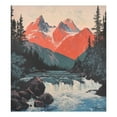 thumbnail image 6 of Yayeee Magnetic Dishwasher Cover for The Front Decoration Home Kitchen Machine Sticker Protector, Mountains at Dawn, 6 of 6