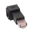 thumbnail image 5 of Chenyang CY Right Angled 90 Degree 8P8C FTP STP UTP Cat 5e Male to Female Lan Ethernet Network Extension Adapter Adapter, 5 of 6