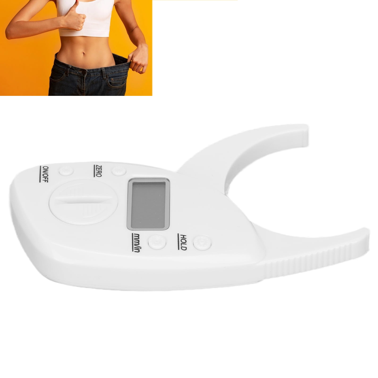 Tebru Fat Calipers, Body Fat Monitors, Fat Caliper Tester Body Fat