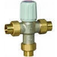 Honeywell AM101-US-1LF - 3/4 Union Sweat Aquamix Lead Free Mixing Valve 70