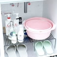 thumbnail image 4 of KAKOWELY Multifunction Expandable Stackable Kitchen Cabinet Counter Shelf Organizer,22.44X"X9.06"X5.51", 4 of 4