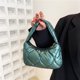 thumbnail image 1 of Bolso Bolso acolchado para mujer, Bolso de mano, Bolso acolchados, Bolso con asa superior acolchada (verde), 1 of 7