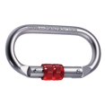thumbnail image 2 of Mosquetón de bloqueo Cola 25KN Tornillo Hebilla O en forma de tornillo Llavero Hardware para Rappel Senderismo Escalada Hamacas, 2 of 8