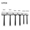 thumbnail image 2 of 3/6PCS Craft Tool Sponge Brush Foam Painting Roller Brushes For Children Black Craft Tools Decorative Sponge Brush Foam Painting, 2 of 6
