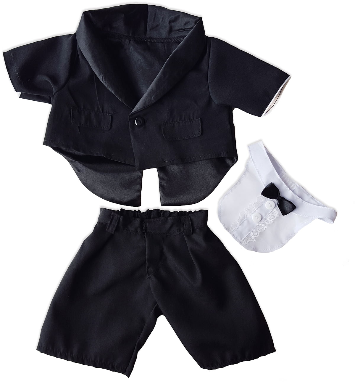 tuxedo outfit teddy bear clothes fits most 14