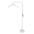 thumbnail image 2 of Lámpara de pie de media luna, lámpara LED de media luna de piso de 50W y 19 pulgadas para extensión de pestañas Lámpara LED de belleza de piso de grado profesional, 2 of 8