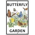 thumbnail image 3 of CROSSWALKS Butterfly Garden 10" X 15" Aluminum Sign (WS040), 3 of 4