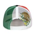 thumbnail image 2 of Outdoor Cap OC771PM Slight Pre-Curved Visor-Black/Mexican Flag, 2 of 8