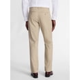 thumbnail image 3 of George Men's Straight Fit Pleated Pants, Sizes 28-48, 3 of 5