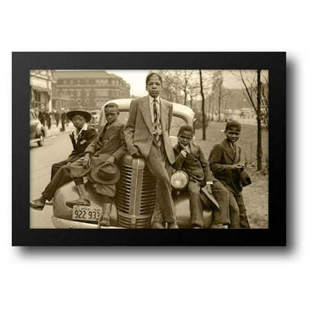 Chicago Boys, Sunday Best, 1941 18x15 Framed Art (Best Shoes For P90x3)