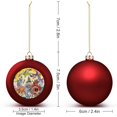 thumbnail image 2 of The Cuphead Show Christmas Balls Sparkling Christmas Tree Hanging Ornaments Party Home Decor Xmas Christmas Gifts, 2 of 8