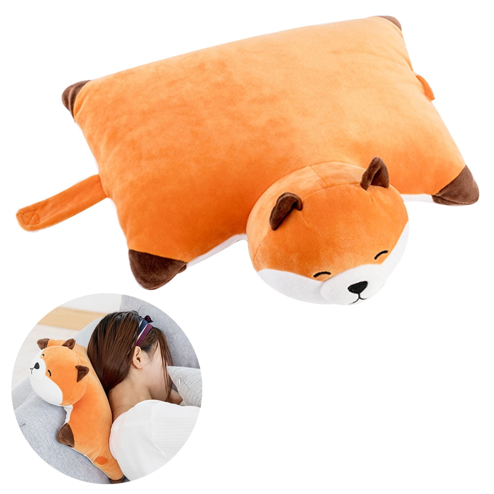 plush fox chair