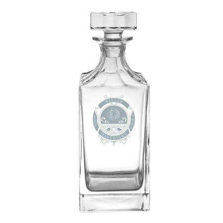

Dallas Mavericks 23.75oz. Frost Baroque Glass Decanter