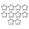 thumbnail image 6 of Colaxi 10Pieces Five Pointed Star Shaped Carabiner Heavy Duty Hanging Buckle Key Chain Clip for Keychains Home Outdoor Hiking Accessories glay, 6 of 10