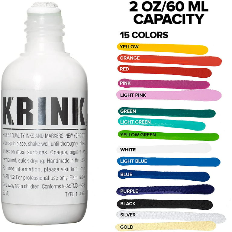 Krink K-60 Opaque Paint Marker, White 