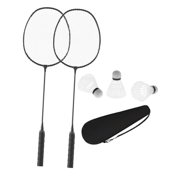 ZLight Outdoor Sports Badminton Rackets Lightweight Durable Set Summer Activities Couples Double Badminton Racquet Replacement