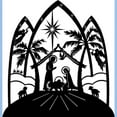 thumbnail image 3 of CafePress - Nativity Light T Shirt - Men's Classic Graphic T-Shirt, 3 of 4