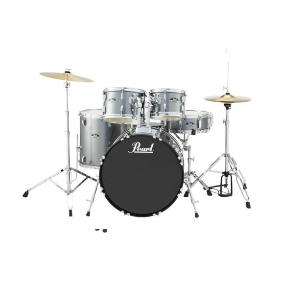 BATERIA ROADSHOW 5P CON ATRILES,BANCO Y PLATILLOS CHARCOAL RS525SC-C-706 PEARL ROADSHOW BATERIA PEARL ROADSHOW 5P CON ATRILES BANCO Y PLATILLOS CHARCOAL RS525SC-C-706