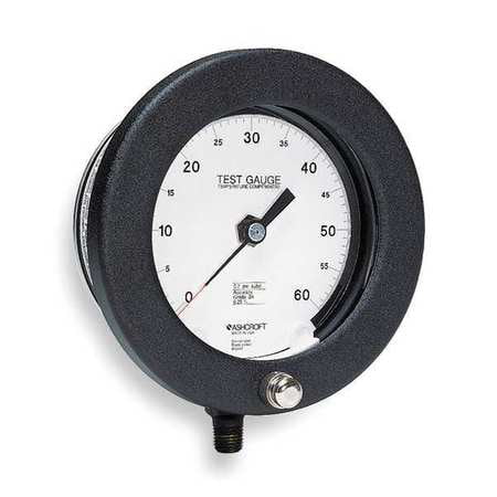 Pressure Gauge,0 to 100 psi,2-1//2In ASHCROFT 251009SW02LX6B100
