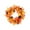 Orange, variant on LSLJS Fall Wreath for Front Door, Halloween Decorations, 15.7 inch Rattan Ring White Garland with Flowers Bow and Pumpkin, Fall Decoartions for Home Havest Thanksgiving Hanging Ornaments