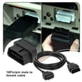 thumbnail image 3 of pitrice Car Male To Female Extension Cable Connector Computer Power Full Line Interface Cord Tool Replacement Accessories, 3 of 6
