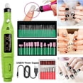 thumbnail image 3 of 48pc Electric Nail Drill, Portable Nail Drills for Acrylic Nails, Toenail Sander for Thick Nails File Kit, Acrylic Nail Kit Set Professional with Everything,Blue, 3 of 6