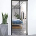 thumbnail image 2 of TFixol Polyester Magnetics Screen Door Fly Insects Screen Door Net Screen Curtain Full Frame Adhesive Tape Keeps Mosquitoes Insects Bugs Out, 2 of 6