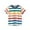 White, variant on AJTQTH Colorful Stripes T-shirt for Girls Boys Cute Kids Summer Cotton Loose Clothes Unisex Lightweight Short-Sleeved Crewneck Tees Top Shirt Blouse Daily School Party White 6 Years
