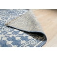 thumbnail image 6 of EORC BLUE Hand Knotted Wool/Bamboo Silk Traditional Agra Rug, 10' x 14', 6 of 6