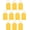 Yellow, variant on Sublimation Blank Keychains, Rectangle Leather Keychain Blanks Double Side Heat Transfer Key Chains