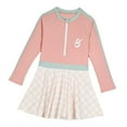 thumbnail image 1 of Traje de baño para niñas con falda de cono de helado, traje de baño encantador para niñas de 3 a 11 años, 1 of 8