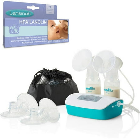 Evenflo Advanced Double Electric Breast Pump and Bonus Lanolin Cream