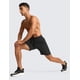 thumbnail image 5 of Shorts Deportivos para Hombre CRZ YOGA 7" Secado Rápido con Bolsillos Negro, 5 of 8