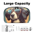 thumbnail image 3 of Dog Charger Organizer, Hard Drive Cases, Cord Travel Organizer, Cell Phone Cord Organizer - Waterproof Oxford Cloth Digital Bag 5.9x9.44x3.14 in, 3 of 6