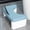 Blue, variant on 6.7 Inch Toilet Stool for Bathroom,Non-Slip Potty Stool for Pooping,Toilet Step Stool for Adults/Seniors/Kids (Blue)