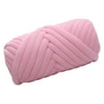 thumbnail image 1 of facefd 1kg Velvet Chunky Yarn Arm Knitting Rug Rug Making Making Hand Knit Pet Bed Crocheting Pink, 1 of 9