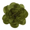 thumbnail image 1 of Broches de flores de rosa extra grandes, pines de solapa de 7.87 pulgadas, delicado clip de flor de camelia de tela grande para mujeres en bodas/baile/ropa/accesorios/fiesta [20cm, verde hierba], 1 of 7