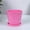 1x Pink/M: 5.03in H, 5.11 Dia, variant on Color Plant Pot Flower Pot, Plastic Planter w/Drainage Hole & Saucer, Thick PP Resin Pot for Indoor Plants, Seedlings Succulent Nursery Pot Seed Starting Pot, Garden Pot Planting Containers, Purple/L