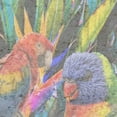 thumbnail image 2 of Phillip, Jamie 20x20 Black Ornate Wood Framed with Double Matting Museum Art Print Titled - Tropical Paradise, 2 of 4