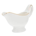 thumbnail image 4 of Western Tableware Home Ceramic Gravy Boat Saucier Sauce Jug Seasoning Container, 4 of 6